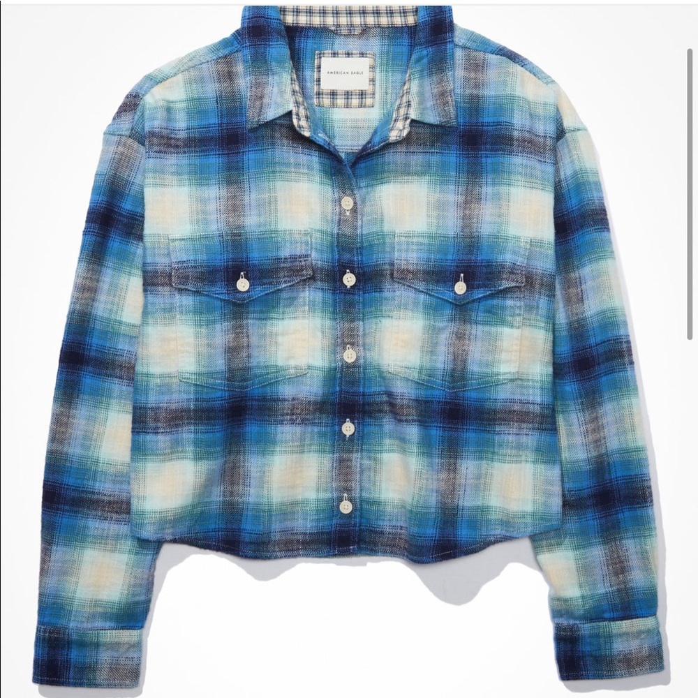 Distressed flannel
